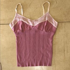 MAX MARA Square Neckline Sleeveless Tank Top